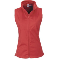 Ladies Cromwell Softshell Bodywarmer - Red-0