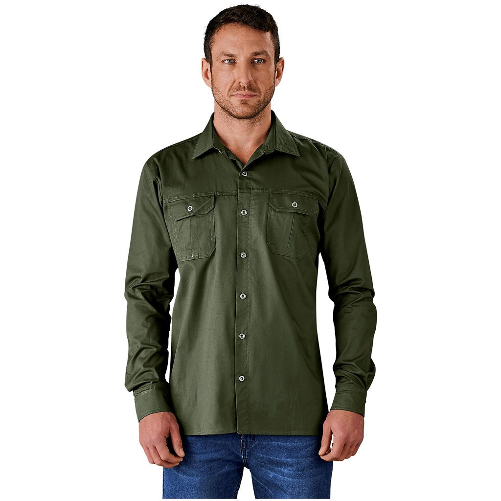 Mens Long Sleeve Wildstone Shirt-5