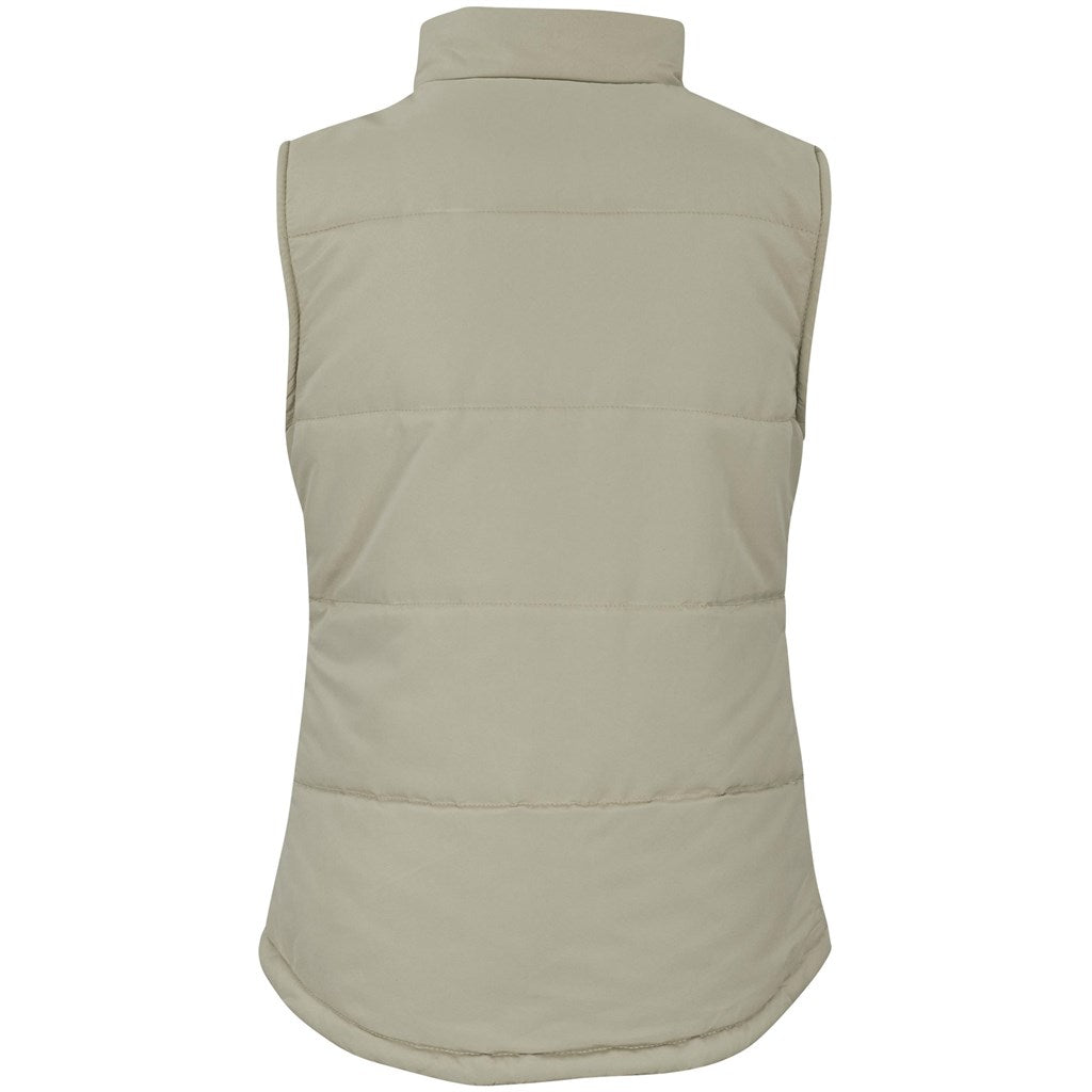 Ladies Rego Bodywarmer - Khaki-1