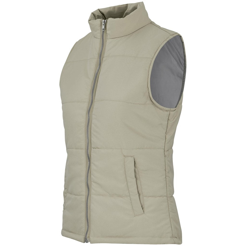 Ladies Rego Bodywarmer - Khaki-2