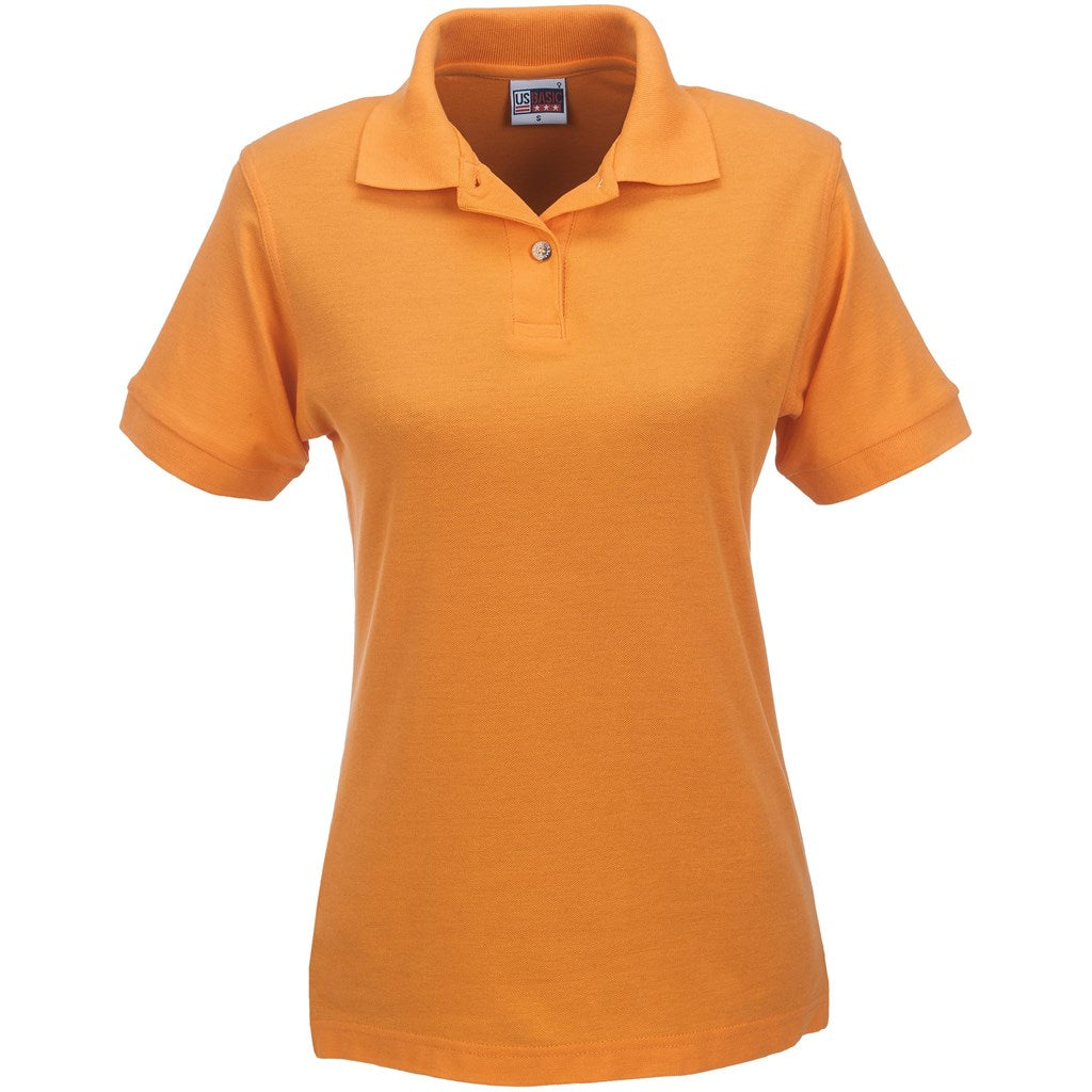 Ladies Boston Golf Shirt - Orange-0