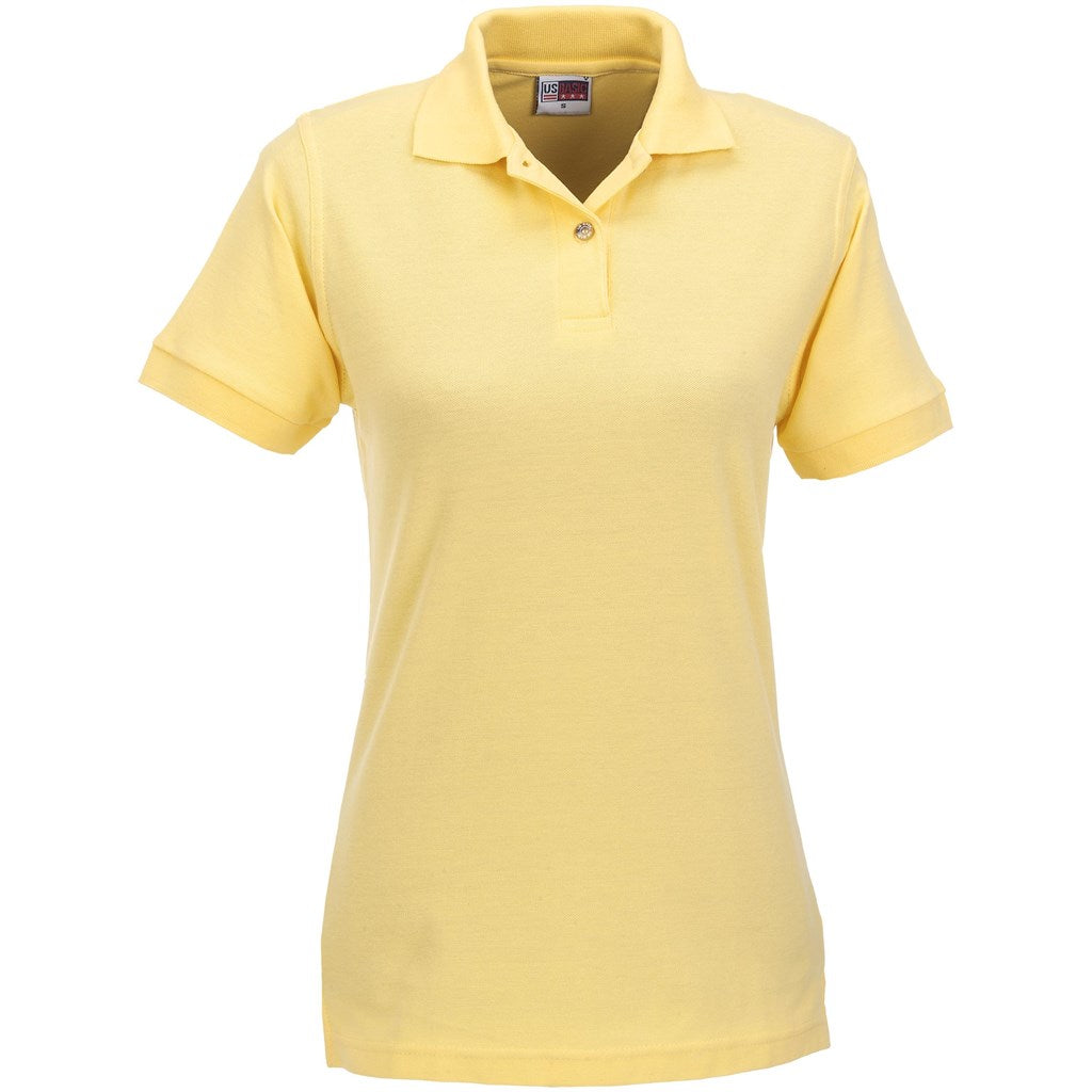 Ladies Boston Golf Shirt - Yellow-0