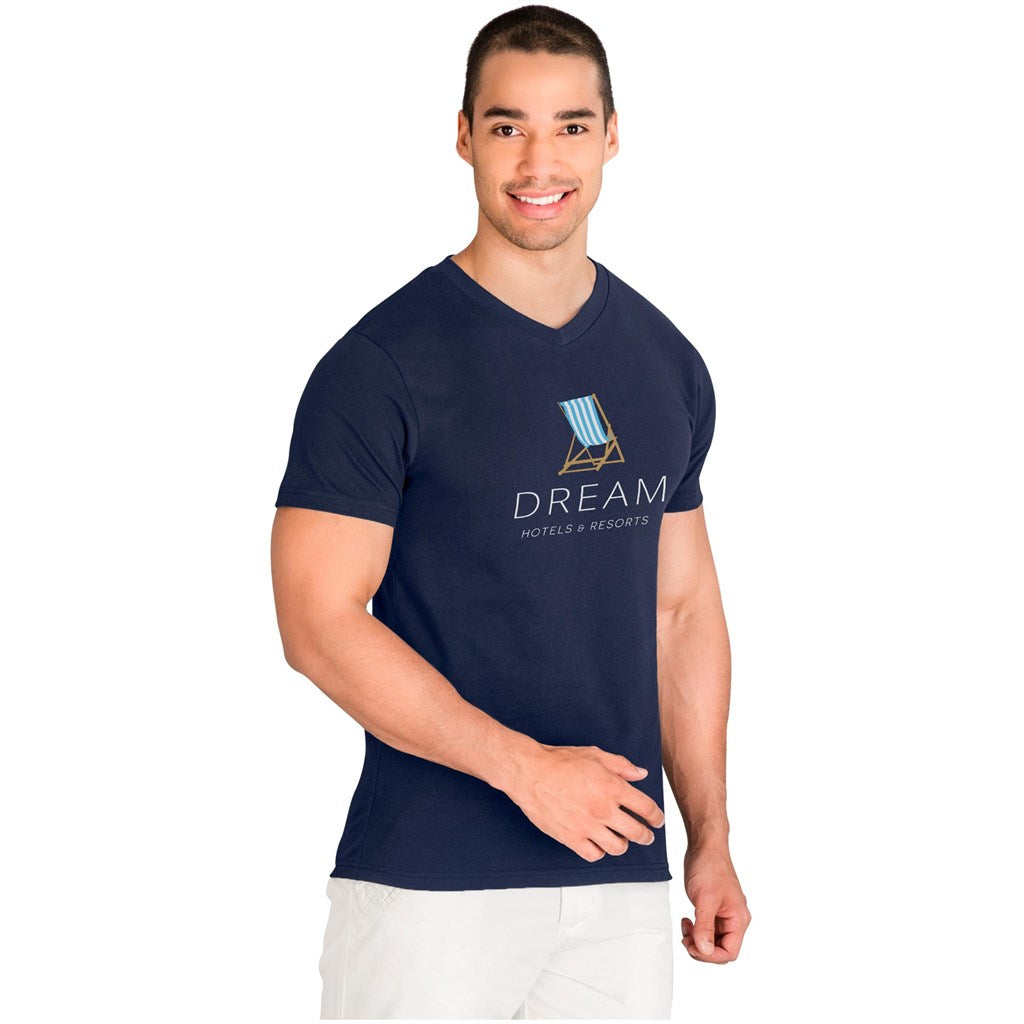 Mens Super Club 165 V-Neck T-Shirt-10