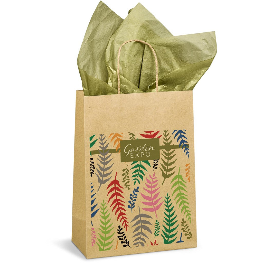 Ecological Digital Print Midi Paper Gift Bag 150gsm-6