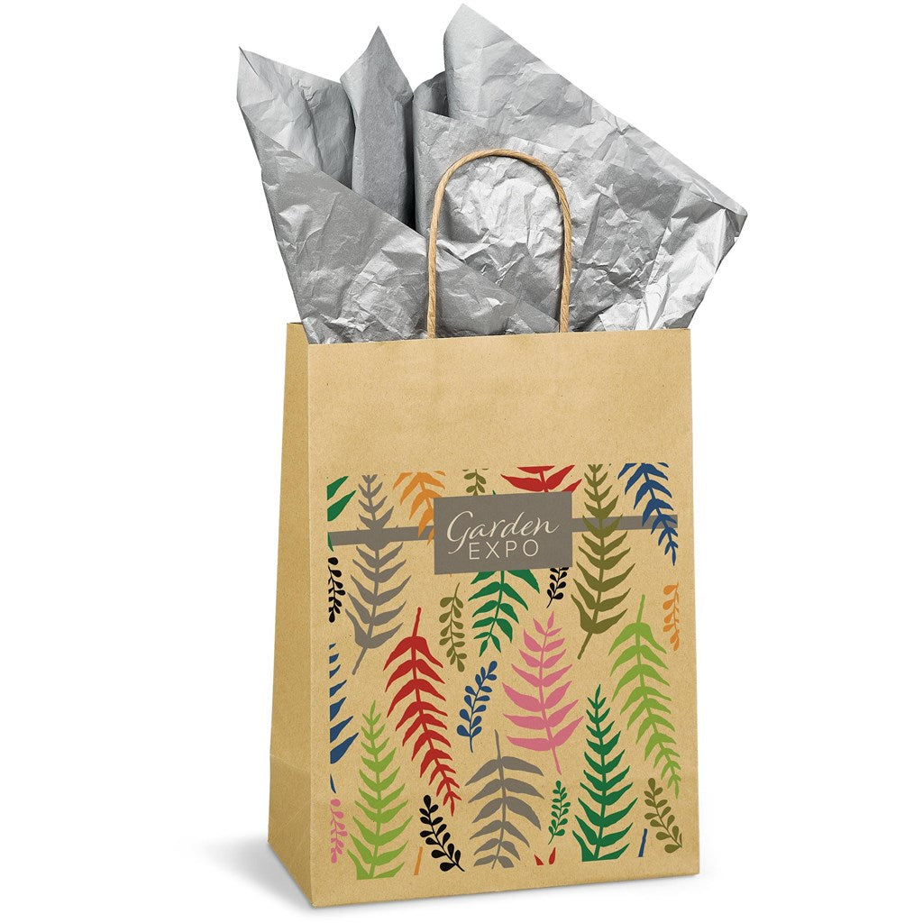 Ecological Digital Print Midi Paper Gift Bag 150gsm-17