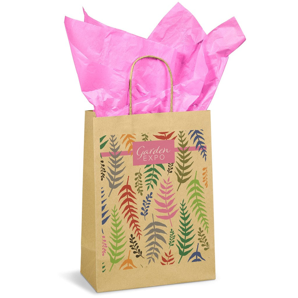 Ecological Digital Print Midi Paper Gift Bag 150gsm-23