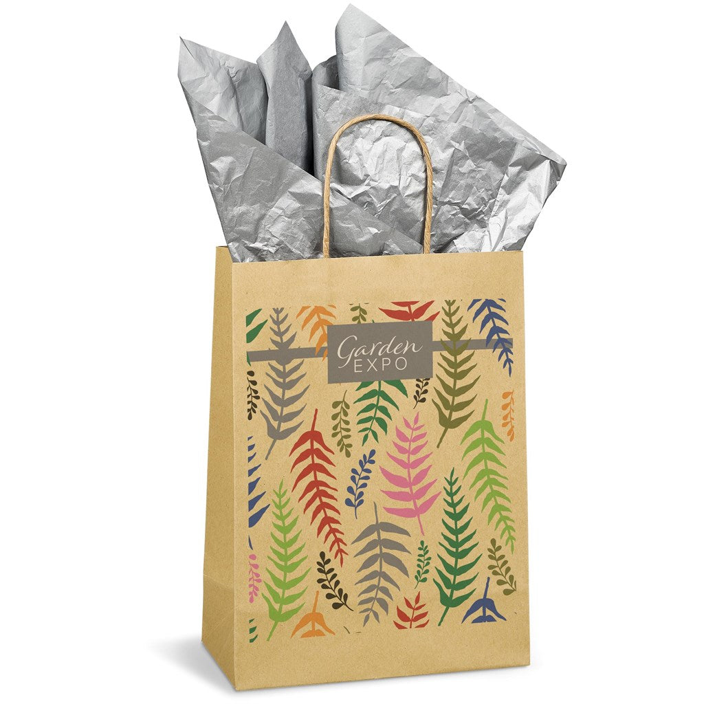 Ecological Digital Print Midi Paper Gift Bag 150gsm-29