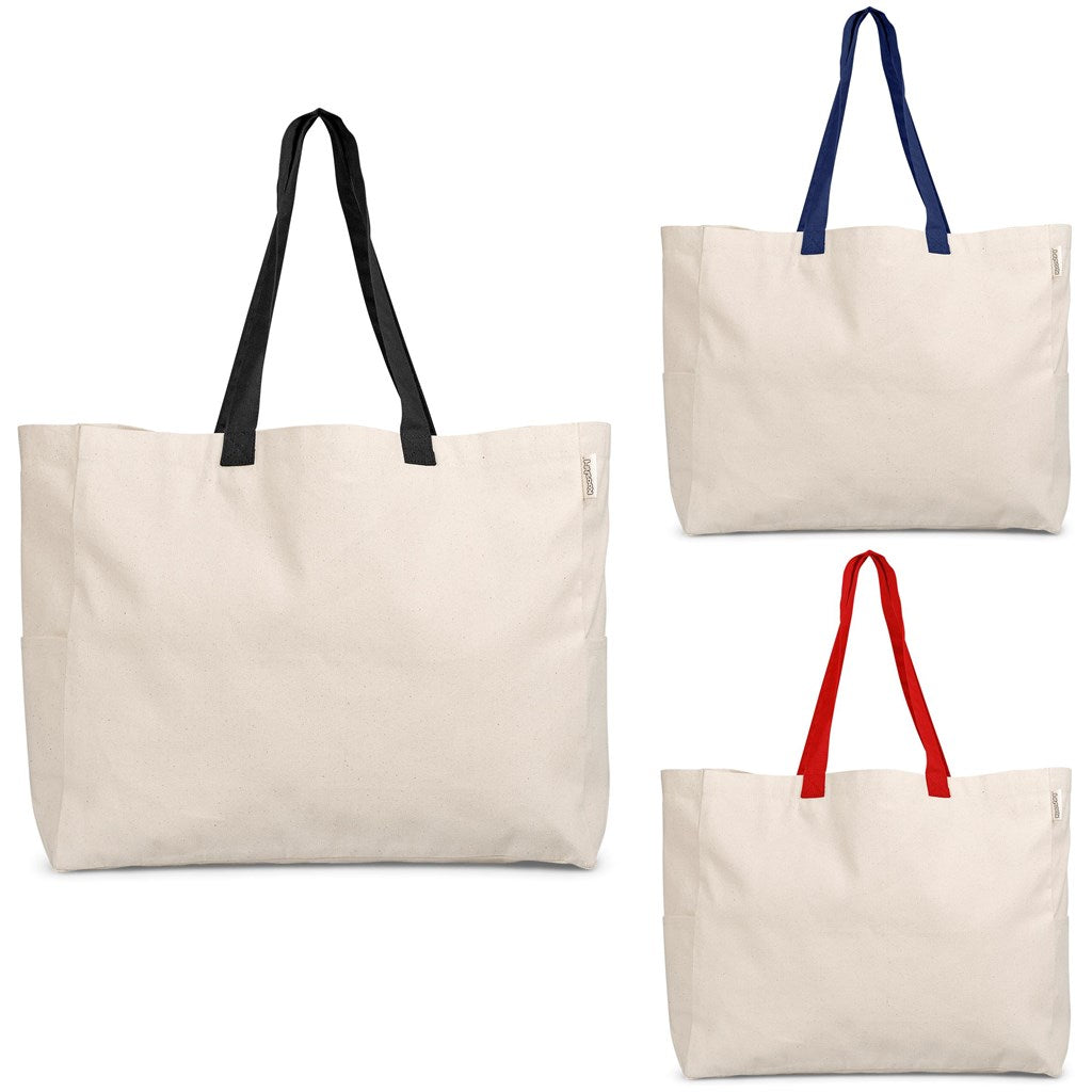 Kooshty Barbados Large Cotton Beach Bag-4