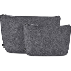 Okiyo Kesho Recycled PET Felt Mini Cosmetic Bag-3