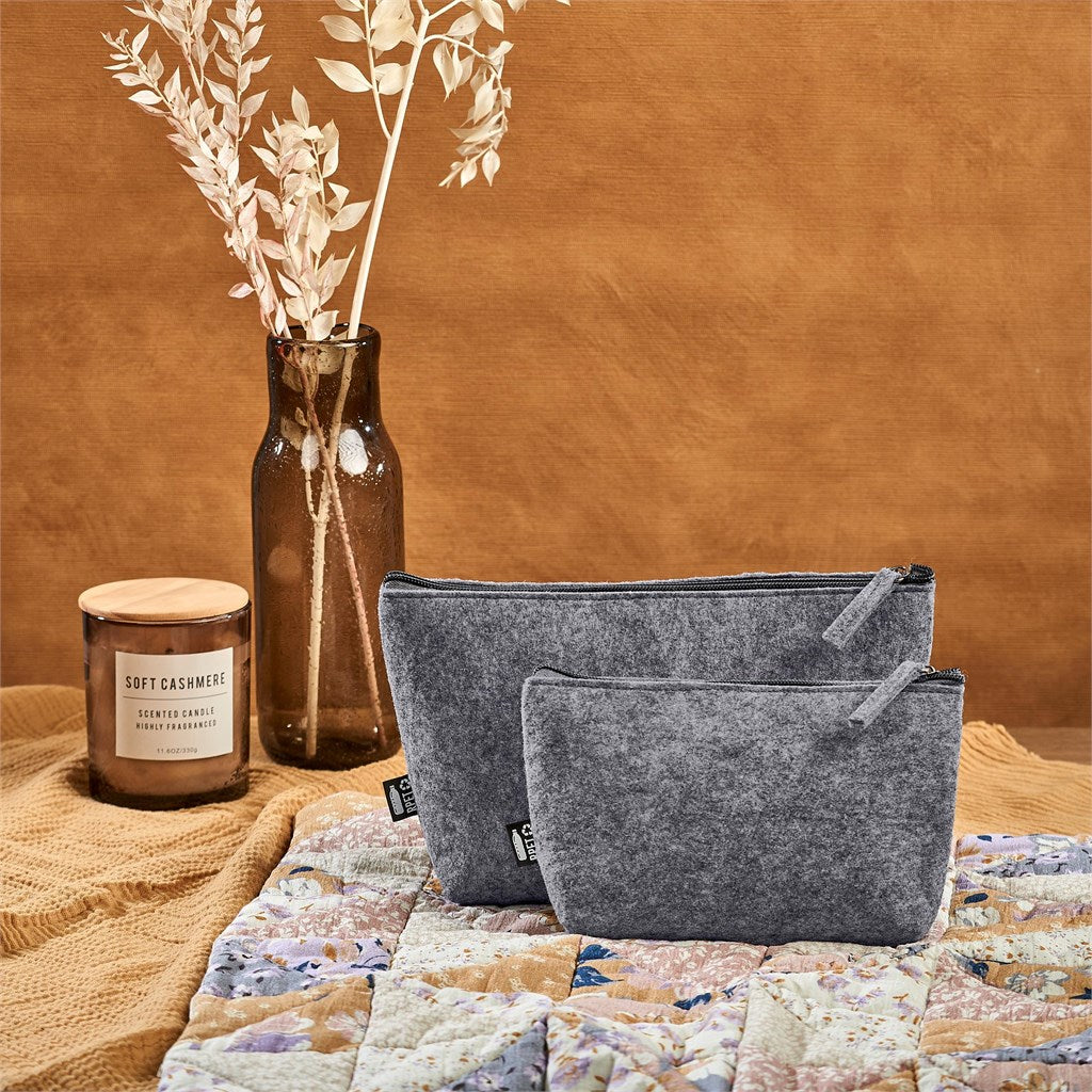 Okiyo Kesho Recycled PET Felt Accessory Bag-6