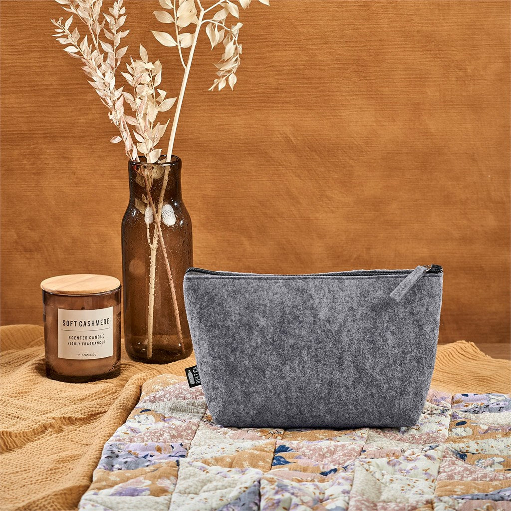 Okiyo Kesho Recycled PET Felt Accessory Bag-8