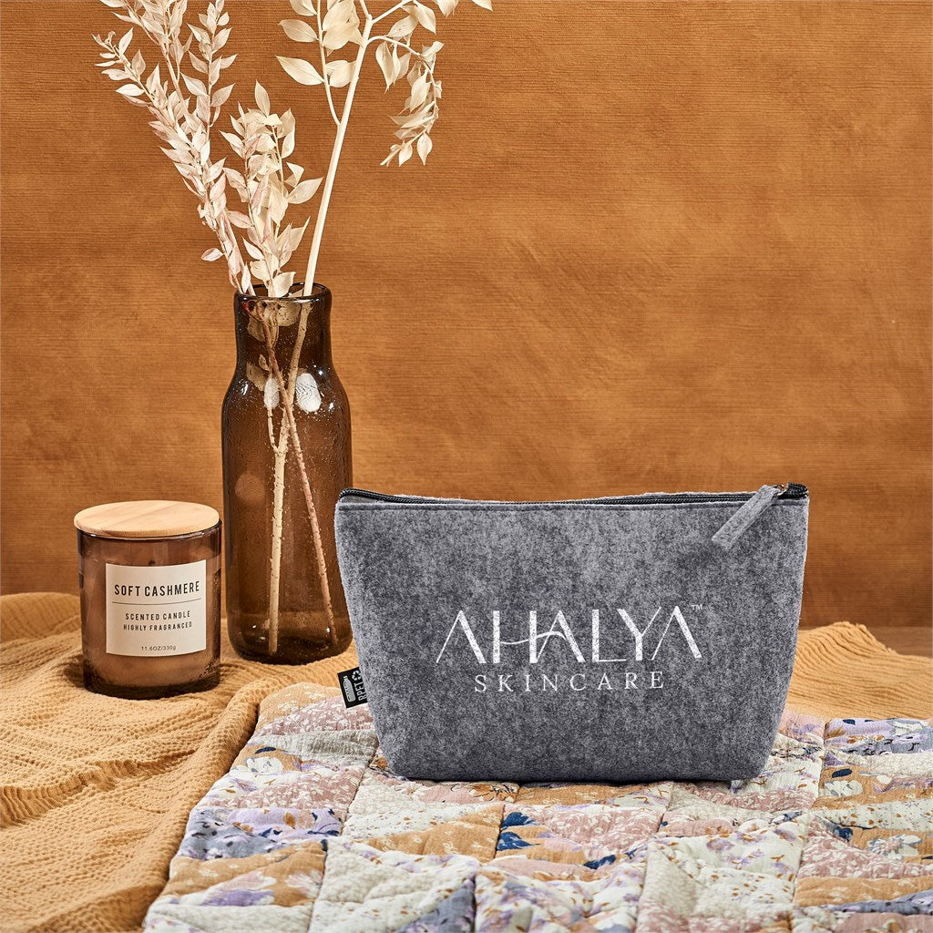Okiyo Kesho Recycled PET Felt Accessory Bag-5