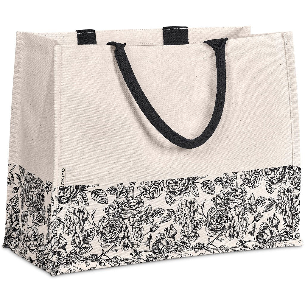 Okiyo Hana Printed Cotton Tote-5