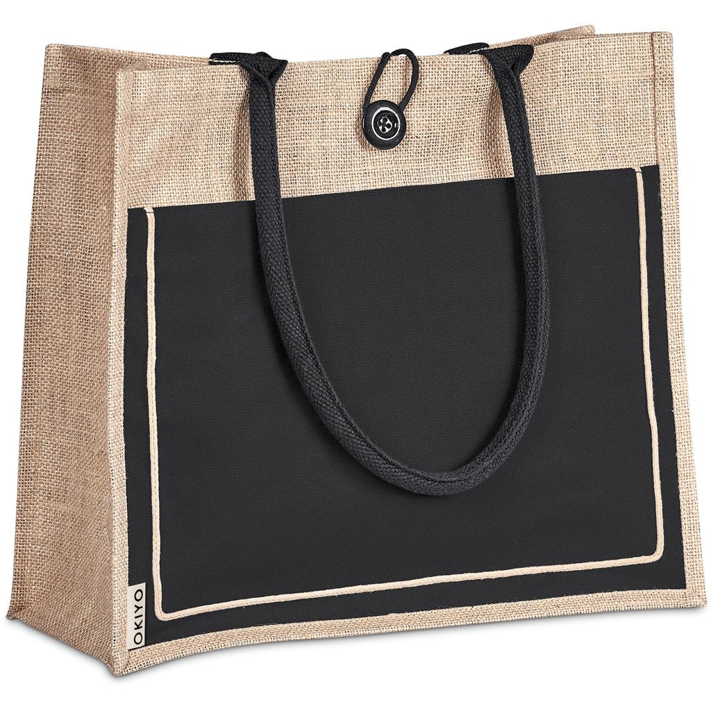 Okiyo Umi Jute & Cotton Tote-5