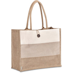 Okiyo Fukei Jute & Cotton Tote-3
