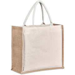 Okiyo Chinsai Maxi Jute & Cotton Tote-3