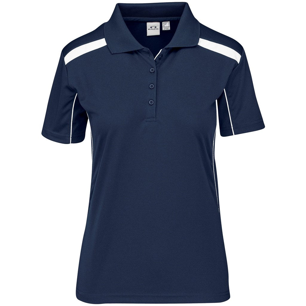 Ladies United Golf Shirt - Navy-2