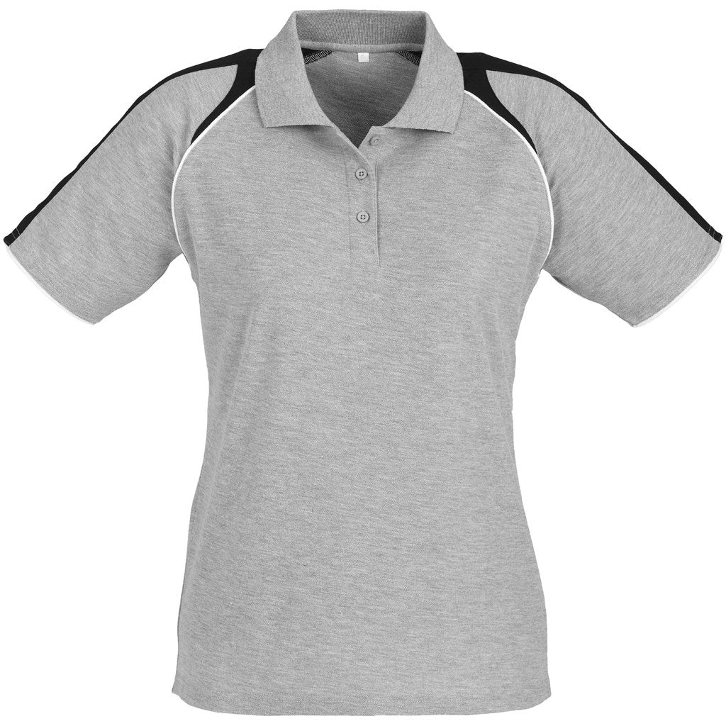 Ladies Triton Golf Shirt - Grey-0