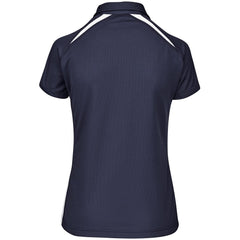 Ladies Splice Golf Shirt - Navy-1