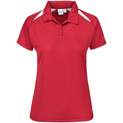 Ladies Splice Golf Shirt - Red-0