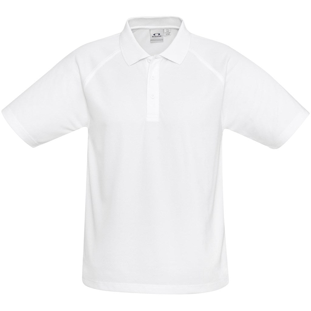 Kids Sprint Golf Shirt - White-0