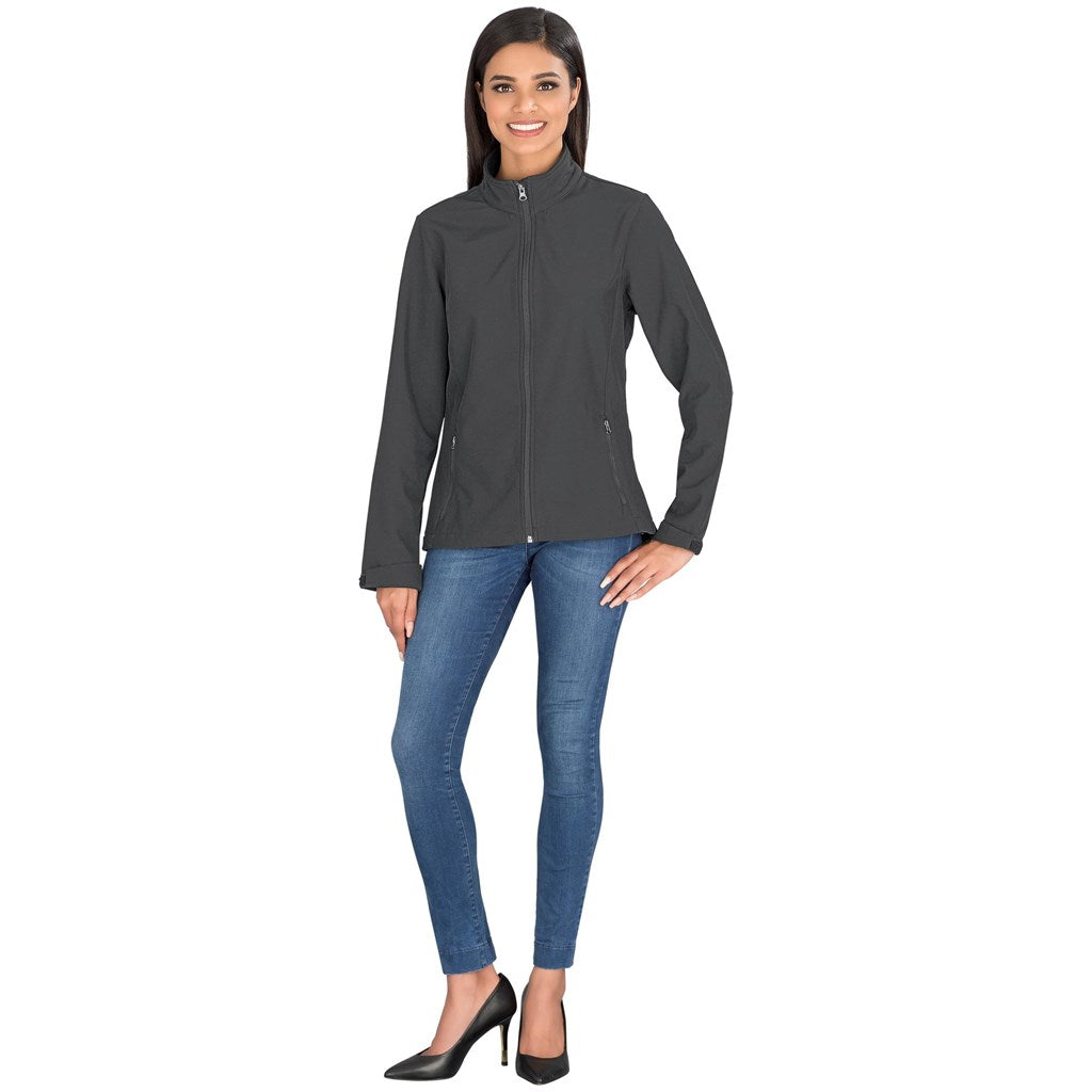 Ladies Pinnacle Softshell Jacket-4