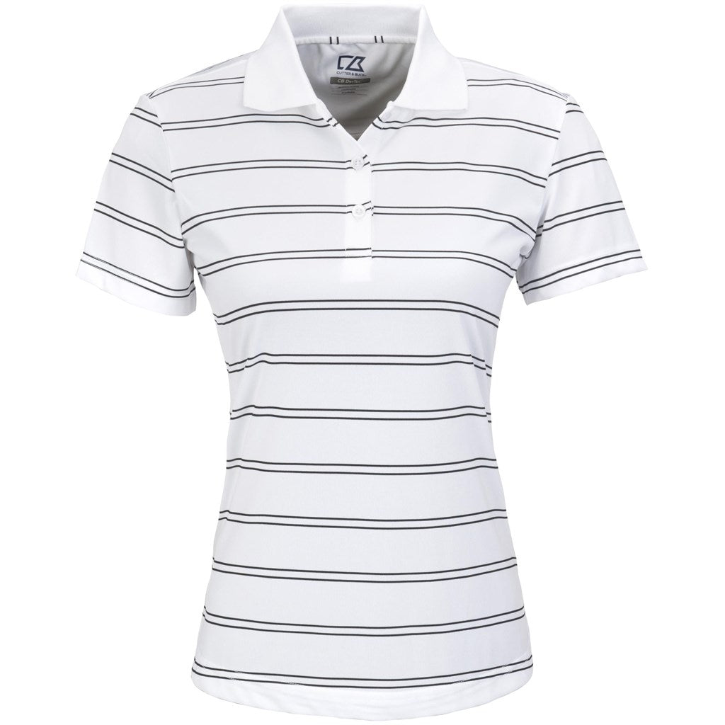 Ladies Hawthorne Golf Shirt - White-0