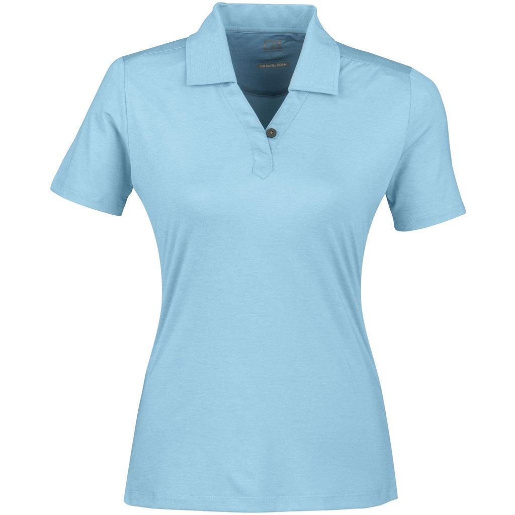 Ladies  Golf Shirt - Light Blue-0