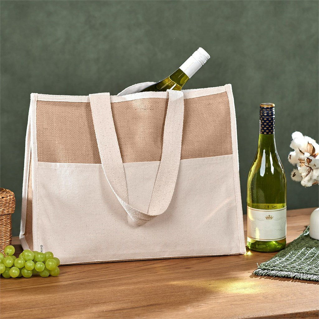Okiyo Zetsuen Jute & Cotton 30-Can Cooler-5