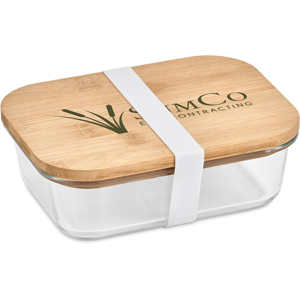 Okiyo Moshi Glass & Bamboo Lunch Box-1