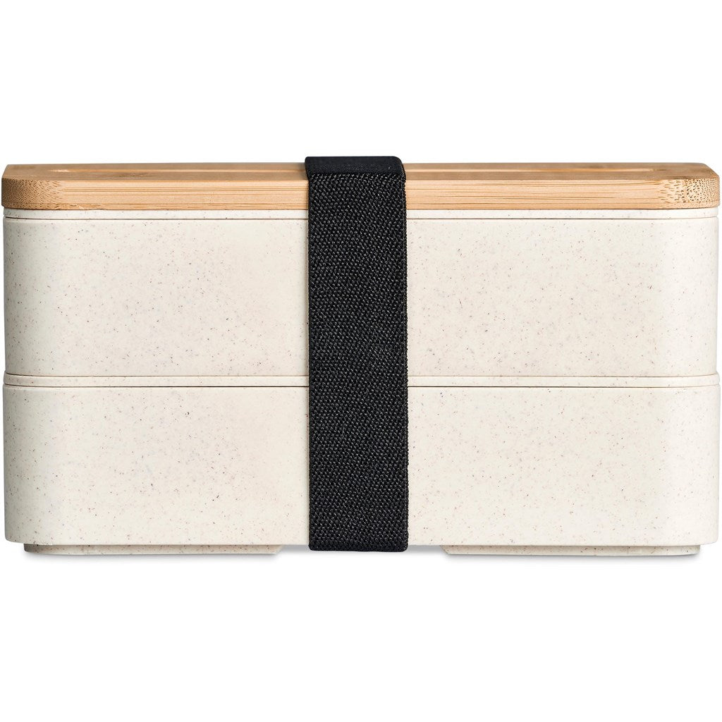 Okiyo Dura Wheat Straw Lunch Box & Phone Stand-1