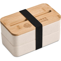 Okiyo Dura Wheat Straw Lunch Box & Phone Stand-3