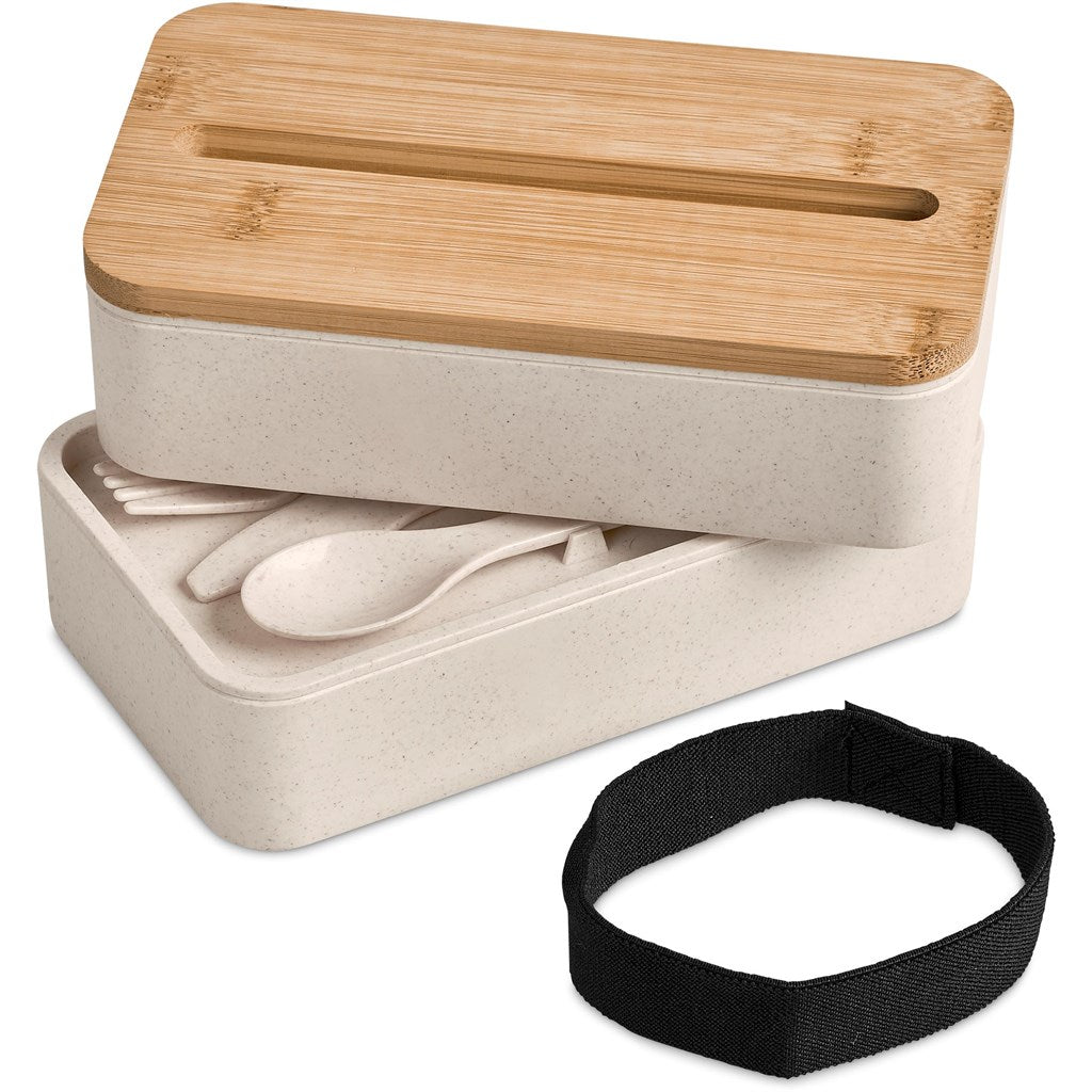 Okiyo Dura Wheat Straw Lunch Box & Phone Stand-6