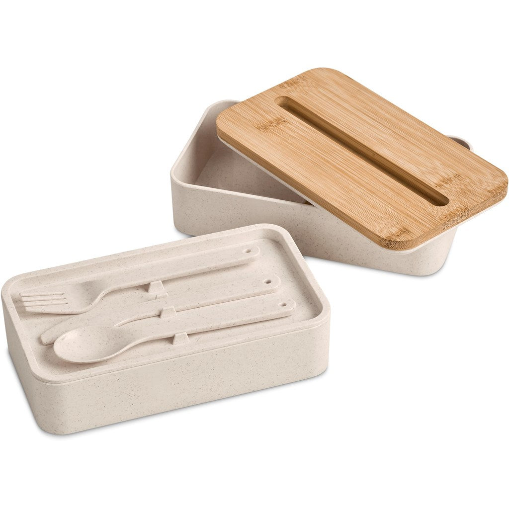 Okiyo Dura Wheat Straw Lunch Box & Phone Stand-8