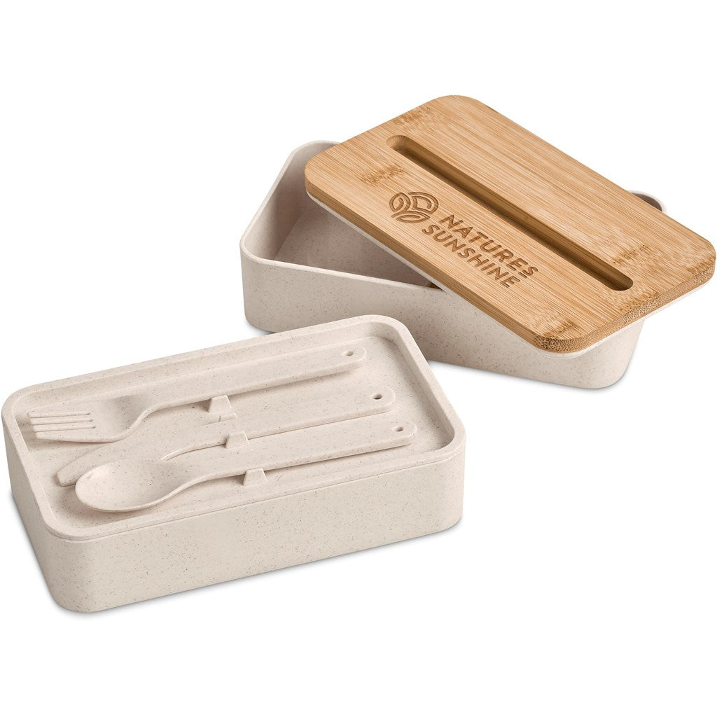 Okiyo Dura Wheat Straw Lunch Box & Phone Stand-7