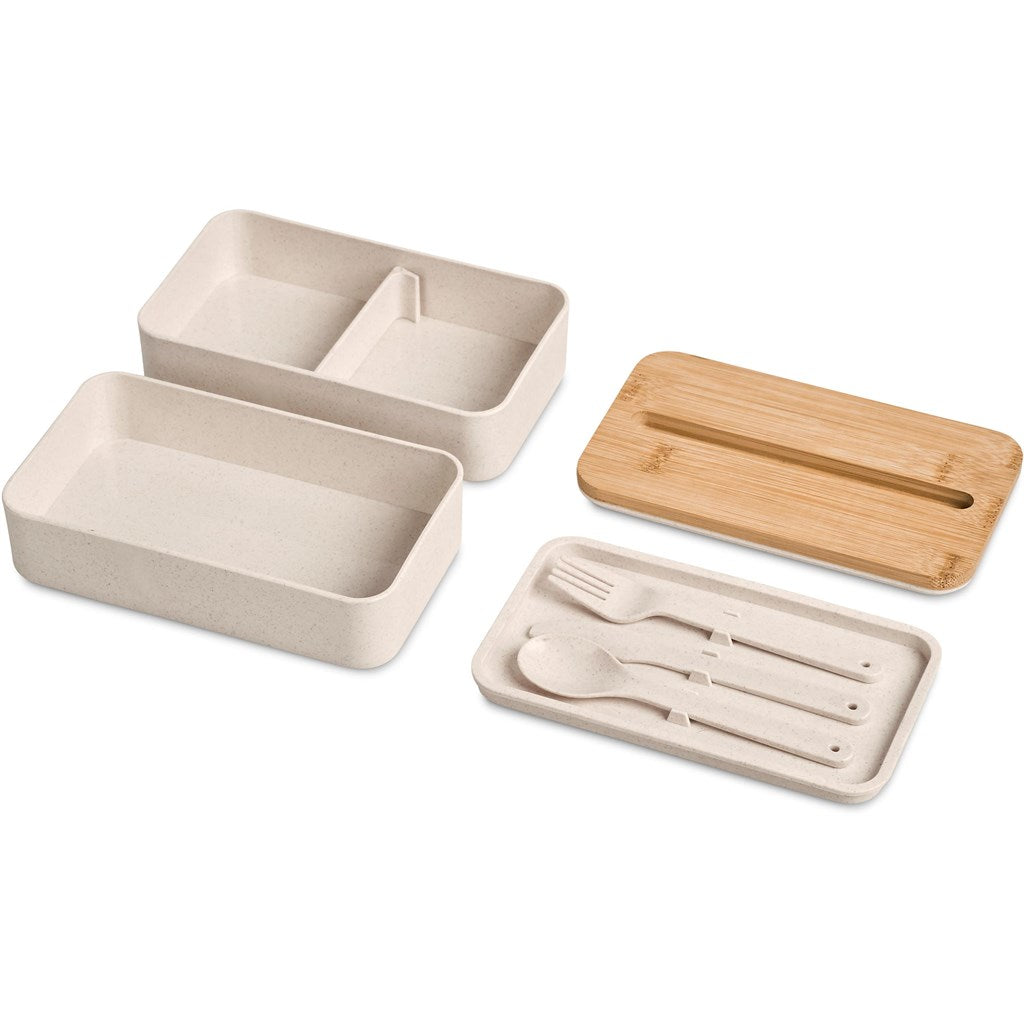 Okiyo Dura Wheat Straw Lunch Box & Phone Stand-10