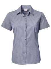 Ladies Windsor K236 S/S Blouse - Navy-0