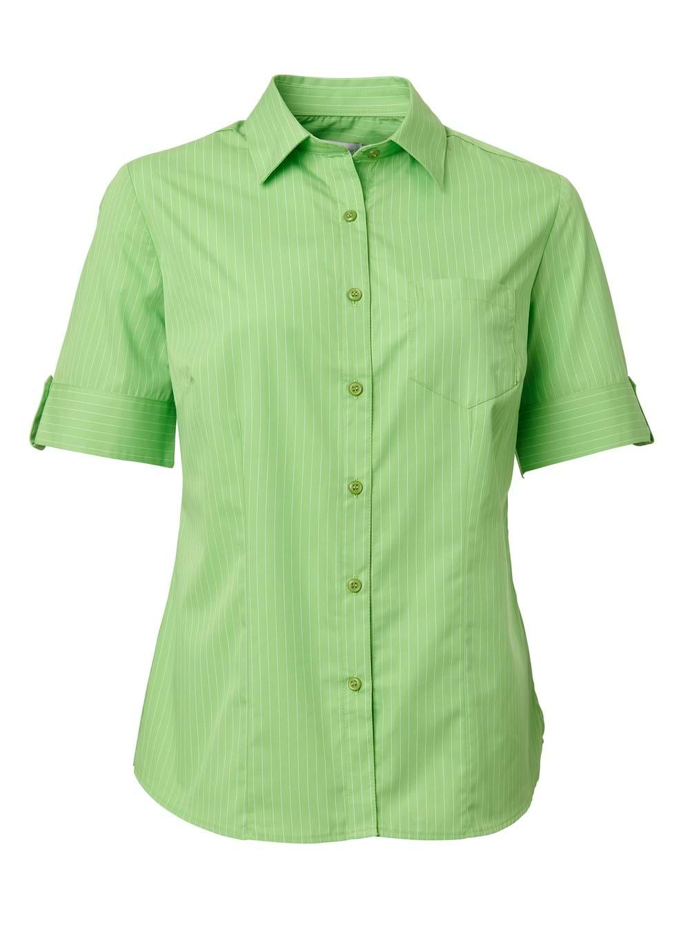 Angelique K202 S/S Blouse - Lime-0