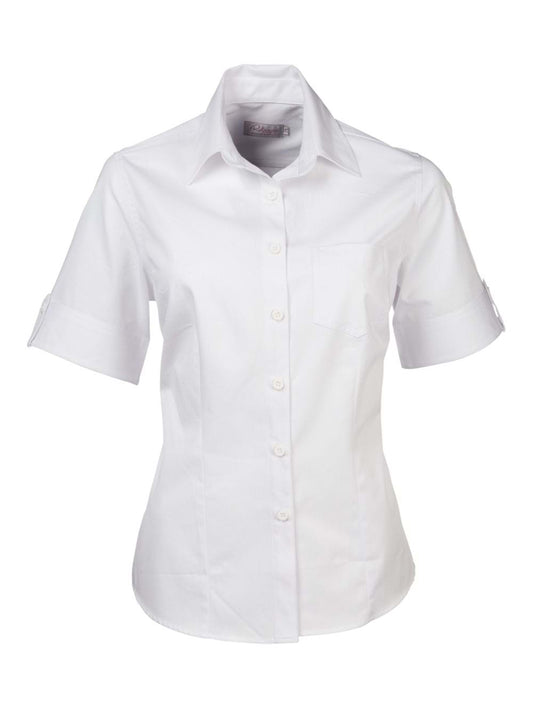 Angelique K207 S/S Blouse - White-0