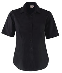 Cathy P070 S/S Blouse - Black-0