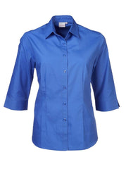 Cathy P070 3/4 Blouse - Blue-0