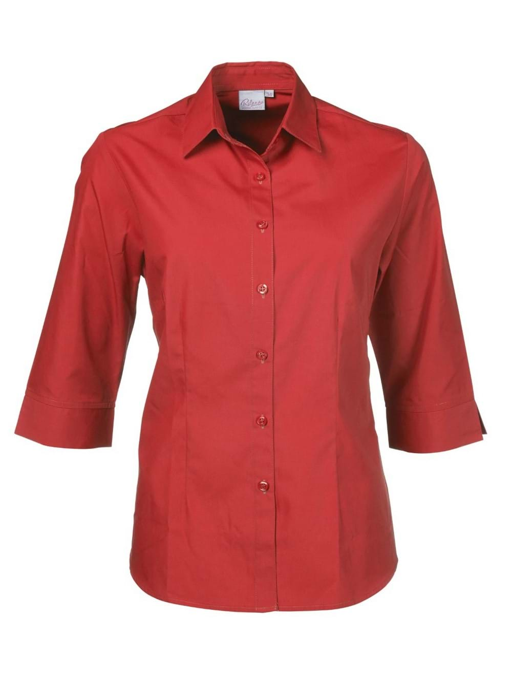 Cathy P070 3/4 Blouse - Red-0