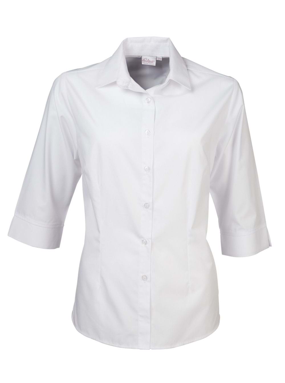 Cathy P070 3/4 Blouse - White-0
