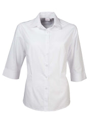 Cathy P070 3/4 Blouse - White-0