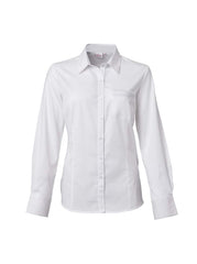 Ladies Miller K243 L/S Blouse - White-0