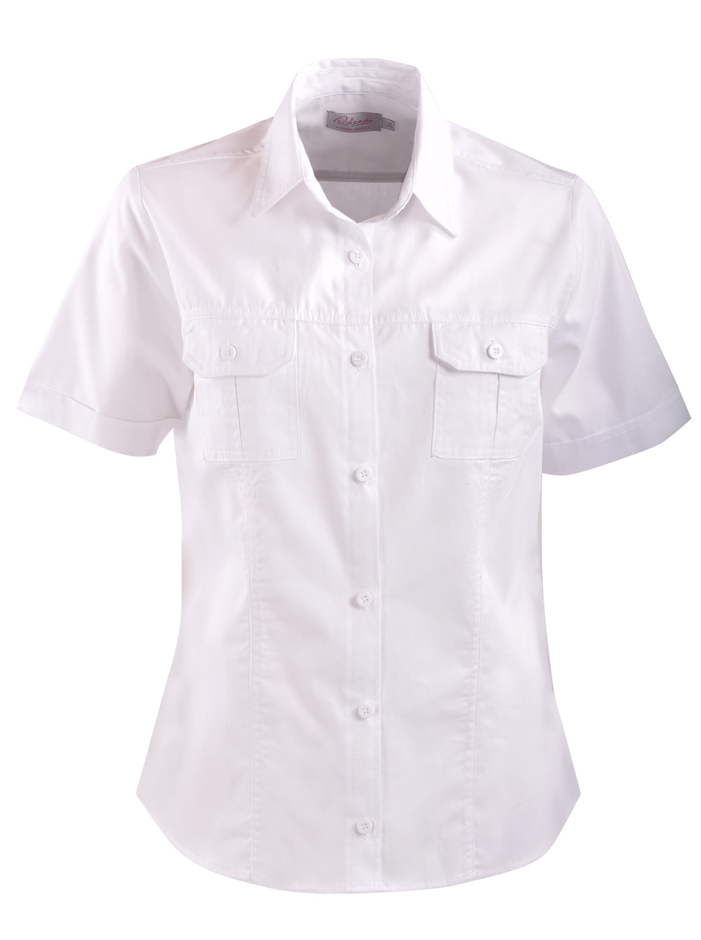 Ladies Forrest S/S Blouse - White-0