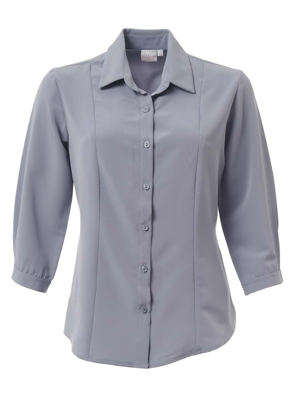 Faith K225 3/4 Blouse - Pebble grey-0