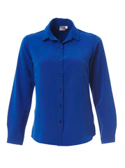 Georgia K225 L/S Blouse - Sapphire-0