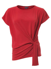 Ines K232 S/S Blouse - Red-0