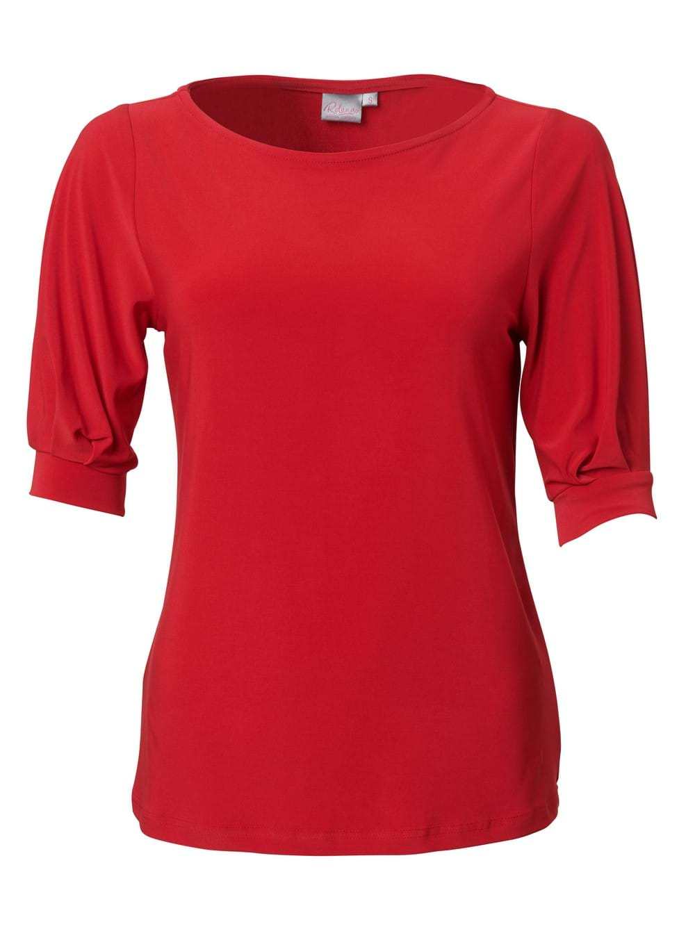 Leah K232 3/4 Blouse - Red-0